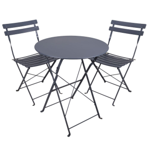 Zestaw mebli BISTRO szary